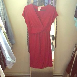 Lady in Red Motherhood maternity dress